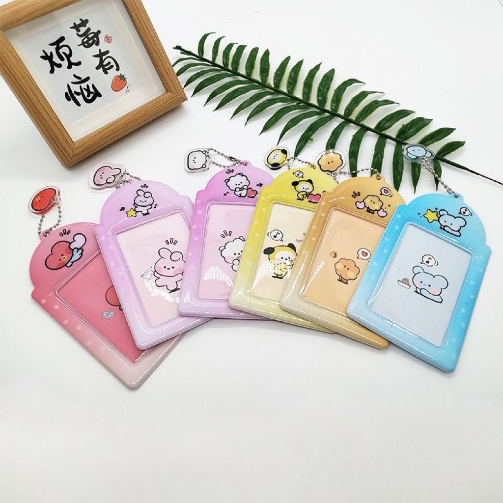 Ready Stock Pvc cardholder Bt21 Chimmy Mang Bts