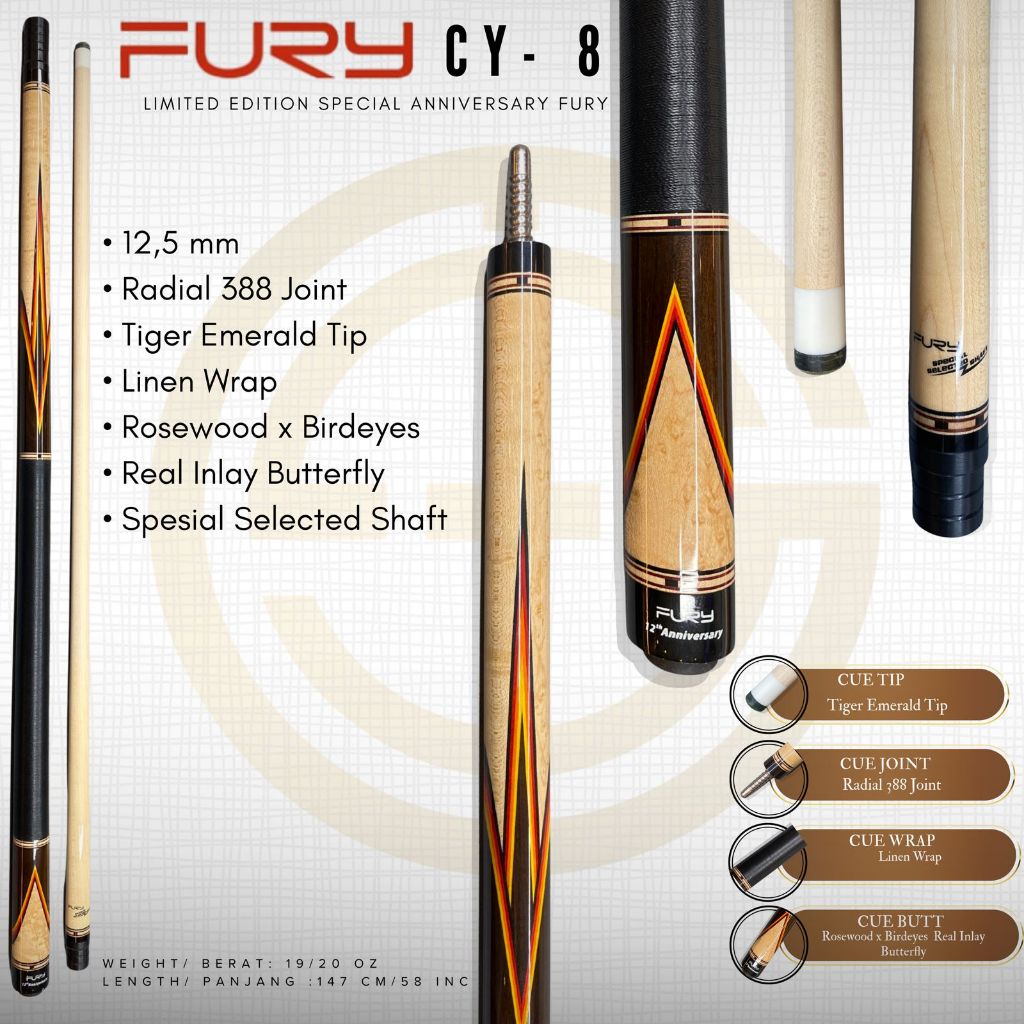 Fury CY-8 Limited Edition Special Anniversary Fury
