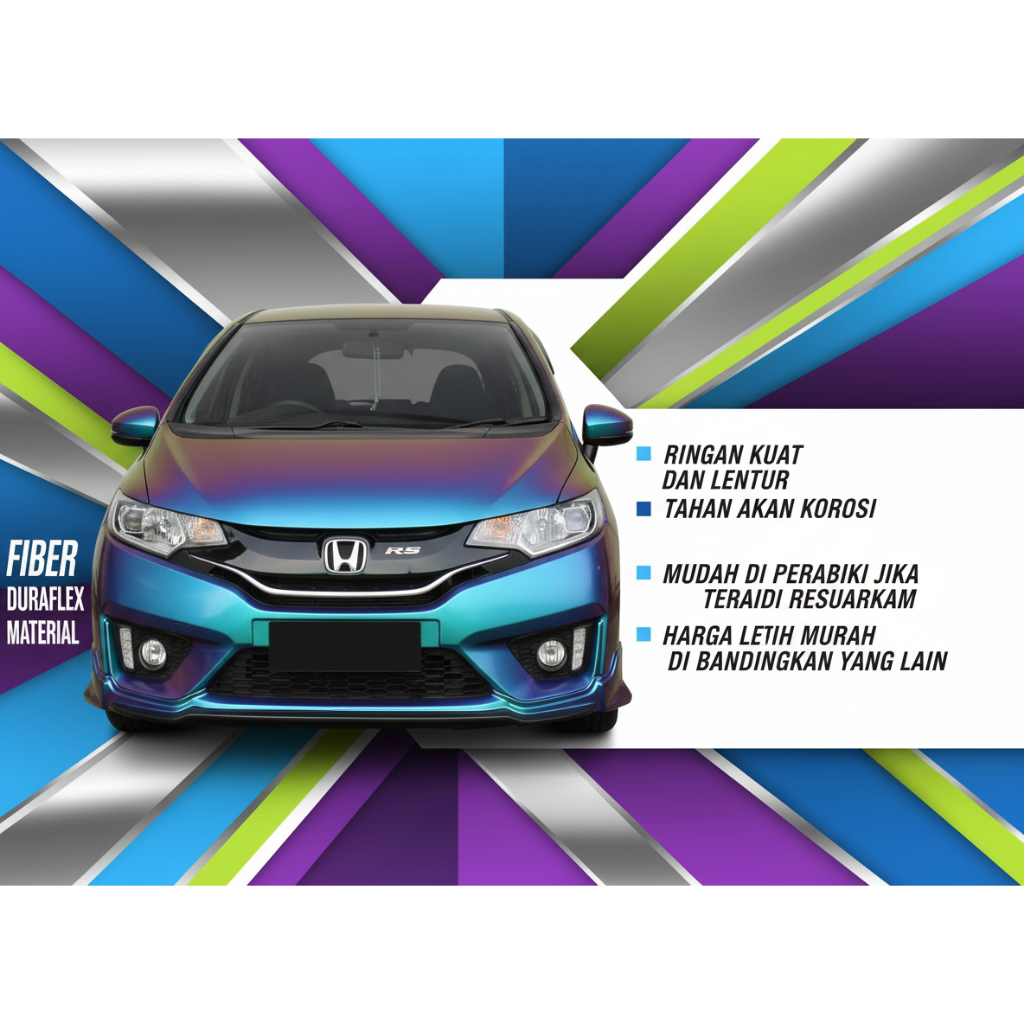 BODYKIT JAZZ GK5 NOBLESSE 2014-2017 BODY KIT HONDA JAZZ GK5