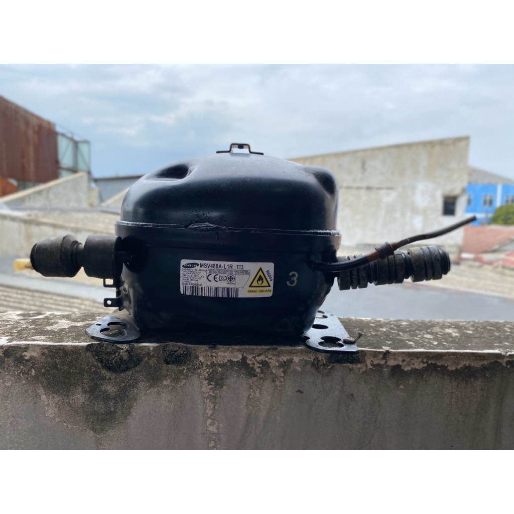 kompresor samsung inverter / mesin kompresor kulkas samsung inverter / kompresor samsung MSV488A-L1R