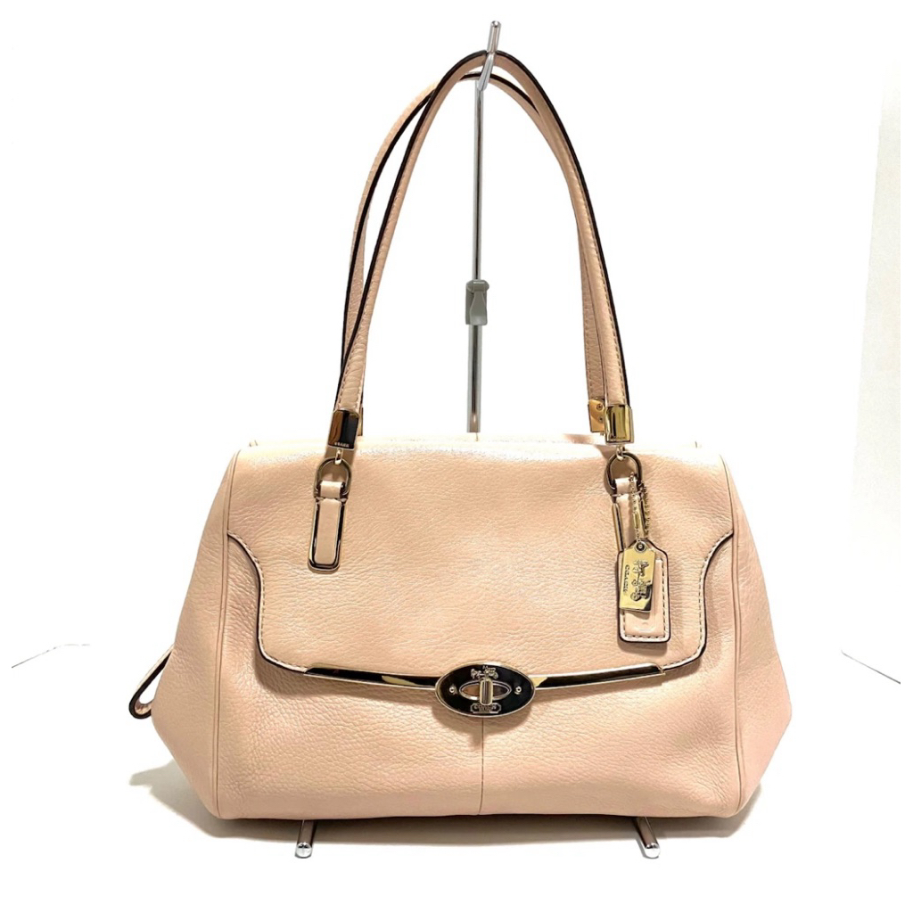 Preloved Coach Madison Madeline Satchel soft pink Bag