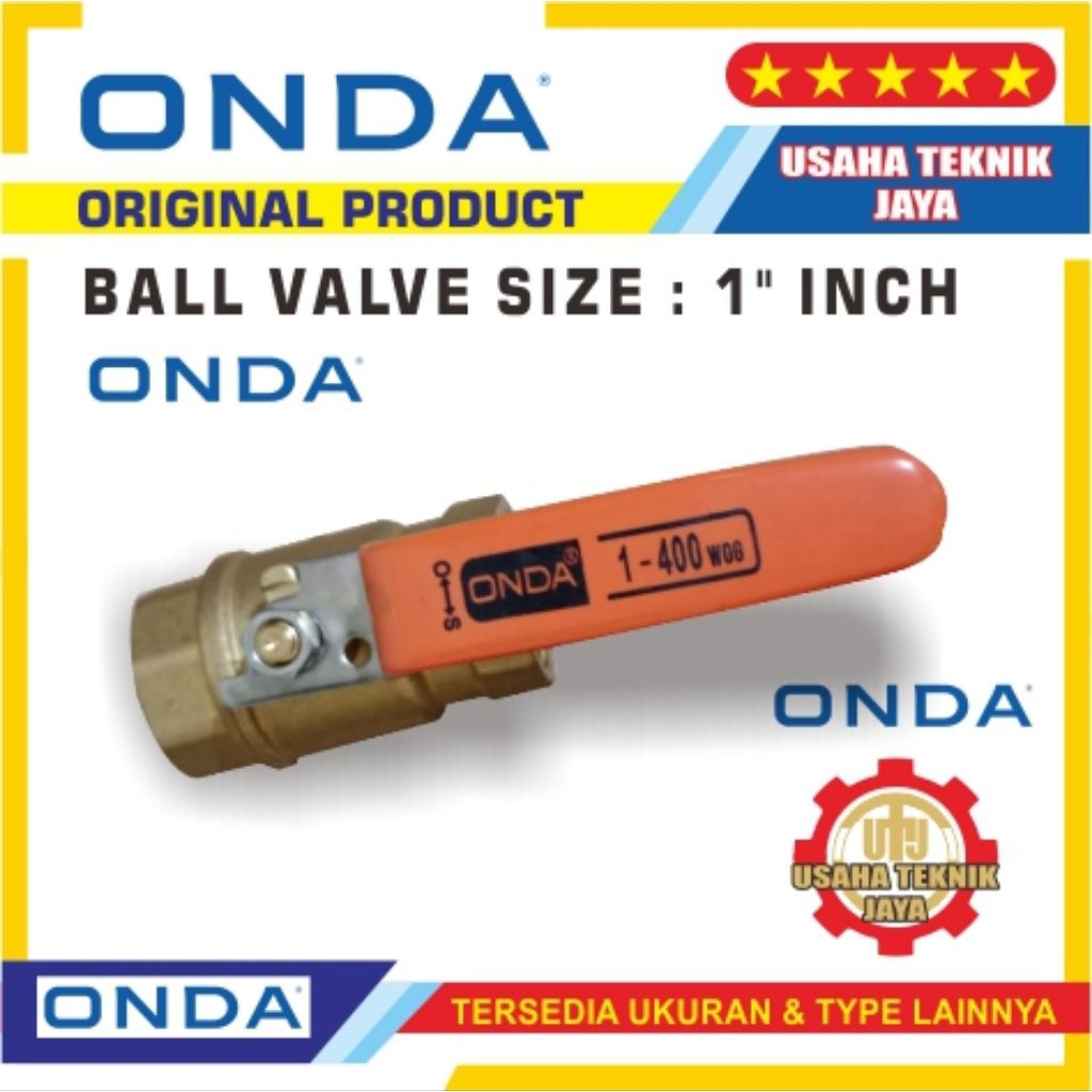 Ball Valve 1 inch onda