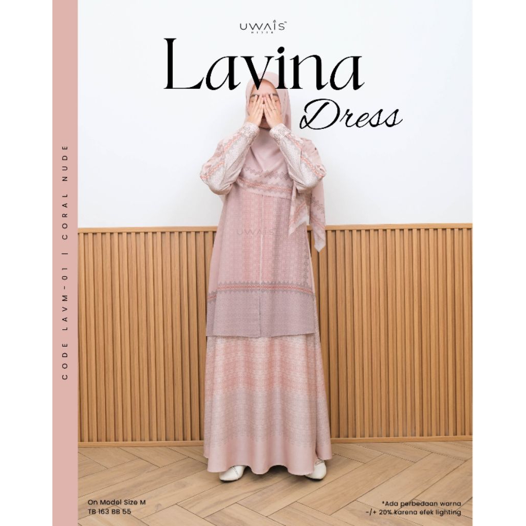 UWAIS HIJAB Lavina Dress // Satu Rasa Series // Family Series 3 // Sarimbit 2026