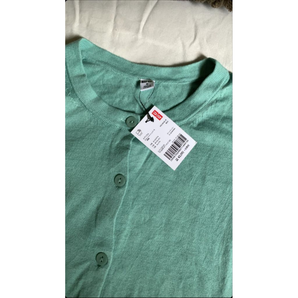 cardigan uniqlo second