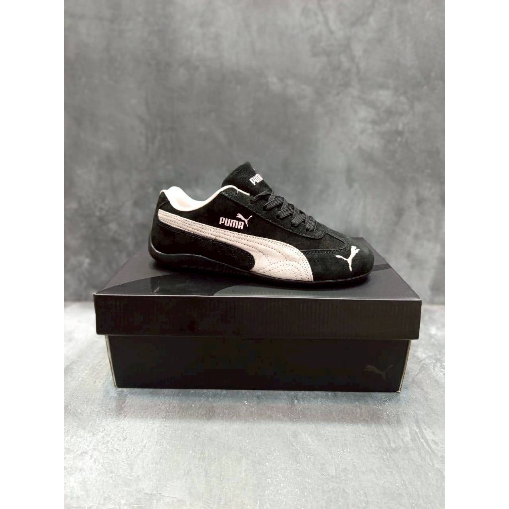 sepatu wanita puma black pink