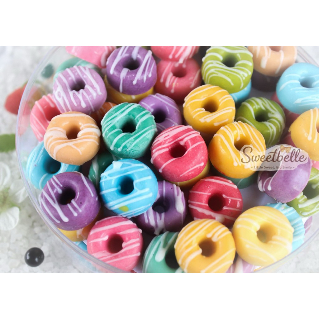 coklat karakter donut series by sweetbelle/coklat karakter/coklat lucu/jajan lebaran/jajan viral/jaj