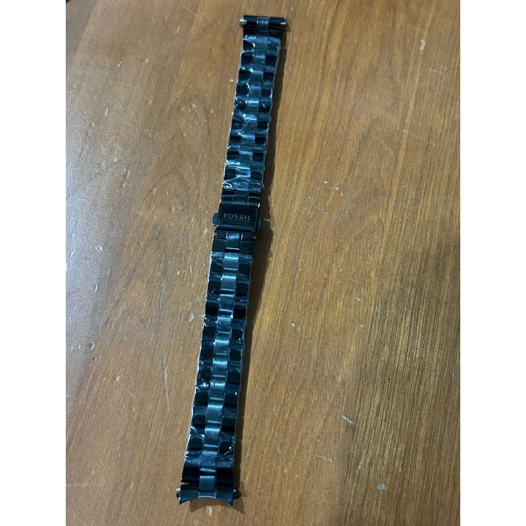 rantai jam f*ssil 16mm stainless