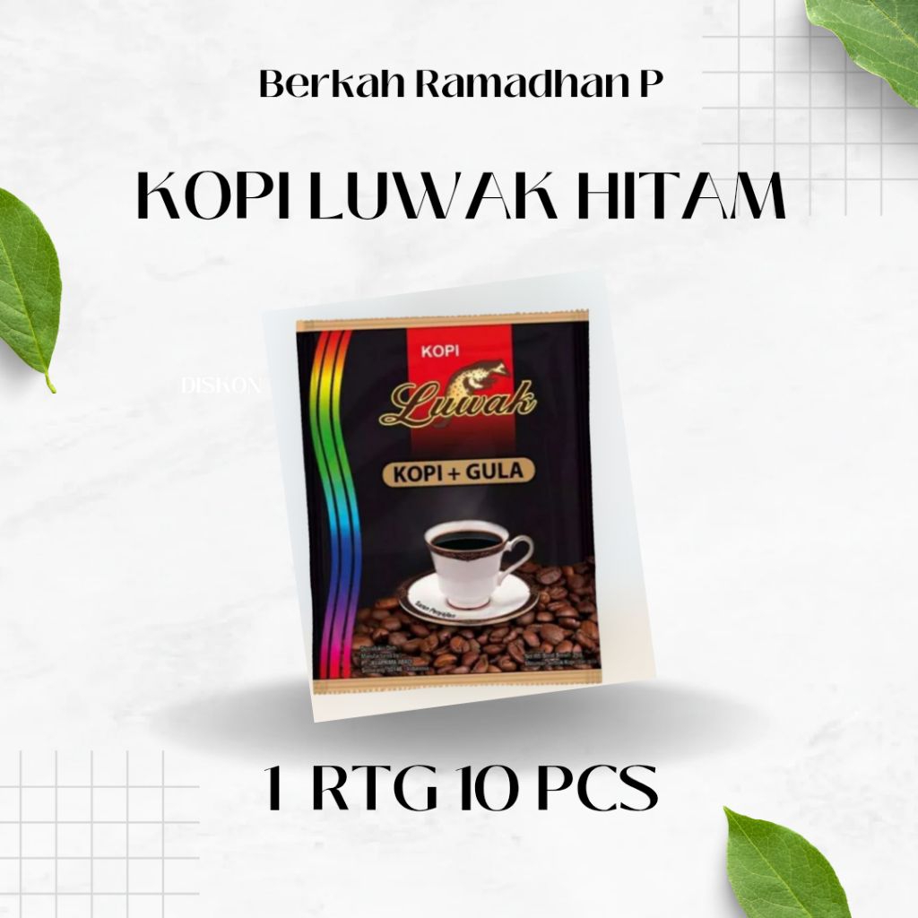 KOPI LUWAK HITAM