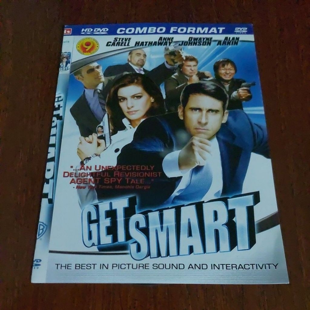 DVD " GET SMART " STEVE CARELL - ANNE HATHAWAY - DWAYNE JOHNSON