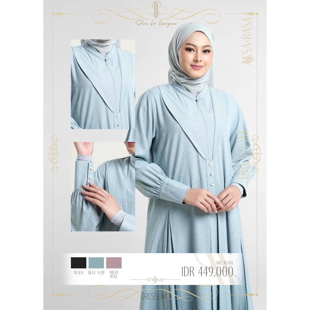 RABBANI - gamis muslim wanita DRESSLIM LANASYA
