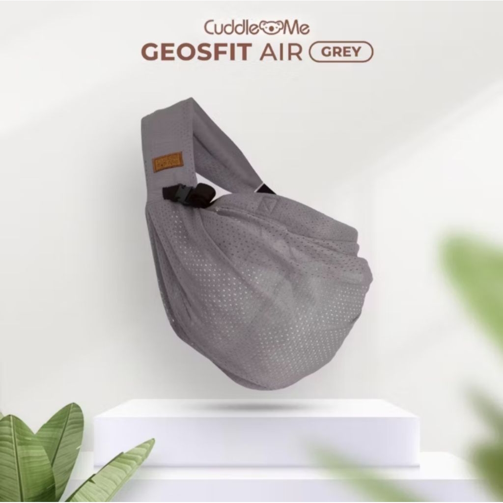 Preloved gendongan dari CuddleMe GeosFit Air lengkap dengan box