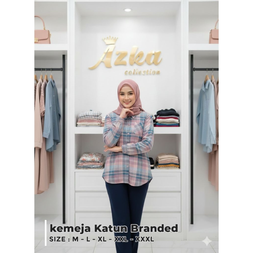 ATASAN AZKA COLLECTION/ BLOUSE AZKA/ MATT KATUN TRISET