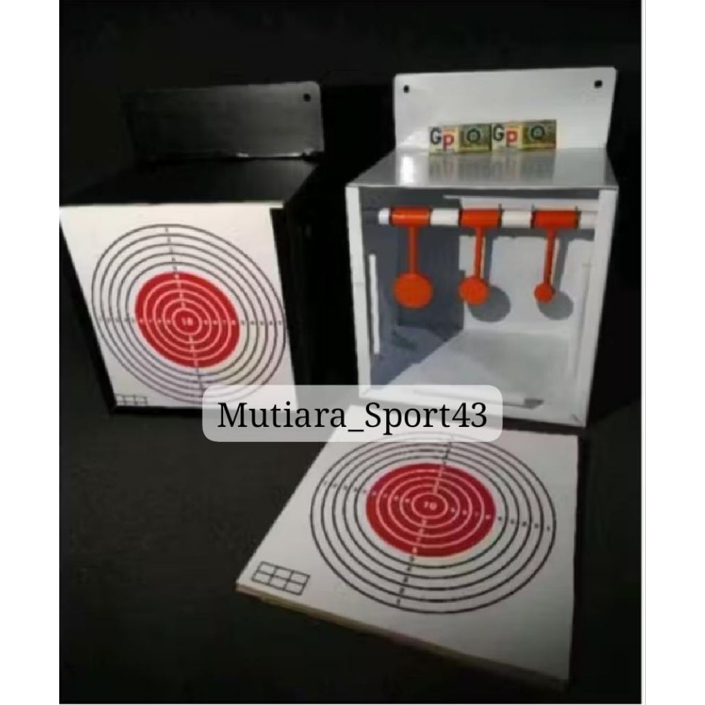 Sasaran Tembak Dual Fungsi, Bisa Pakai Yang Kertas/Yang Bulat