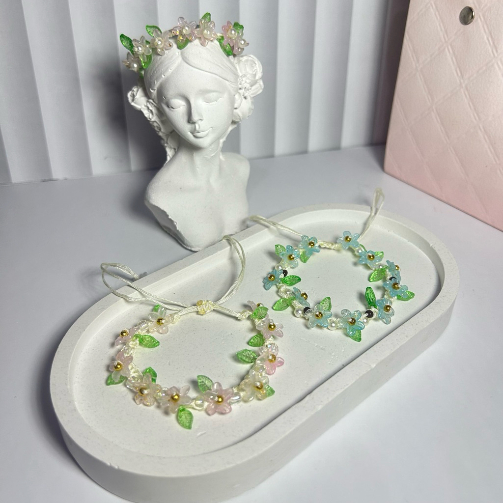 (READY STOCK) Gelang Manik Barbie Theme |Gelang Tali Barbie Swanlake |Gelang Barbie The Princess and