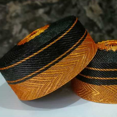 Songkok Recca Bugis Makassar Asli | Peci Hitam Dewasa Bone