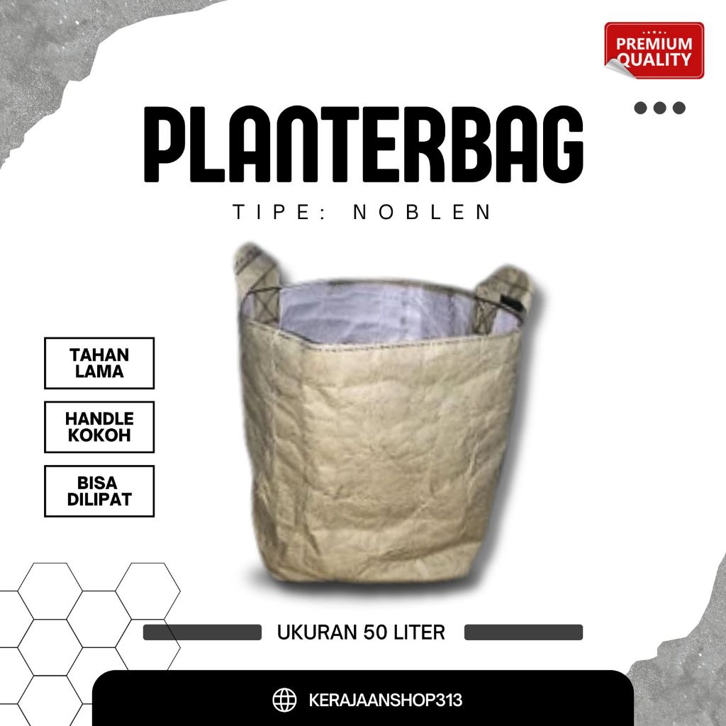 Planterbag 50 liter noblen
