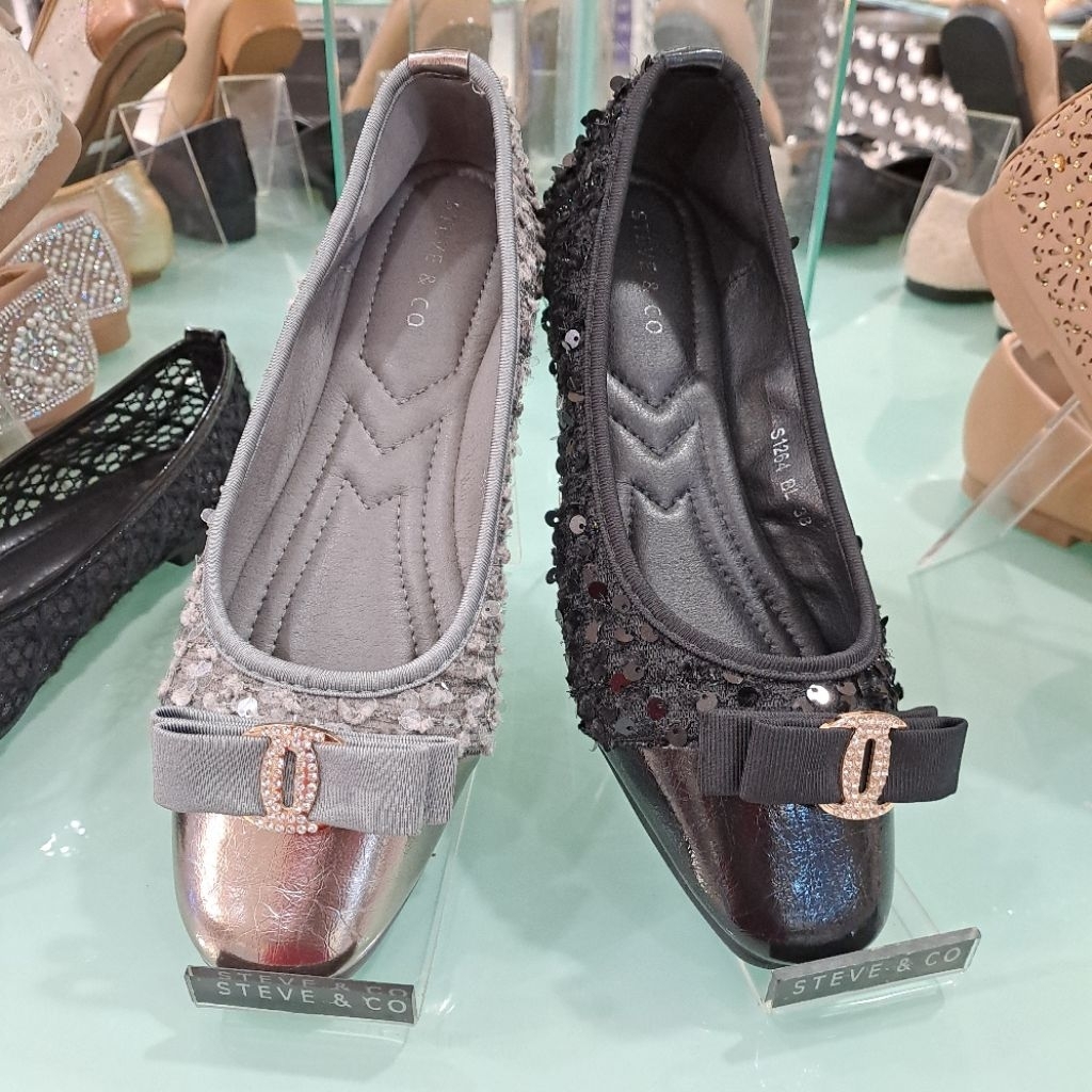sepatu flat wanita Steve & Co