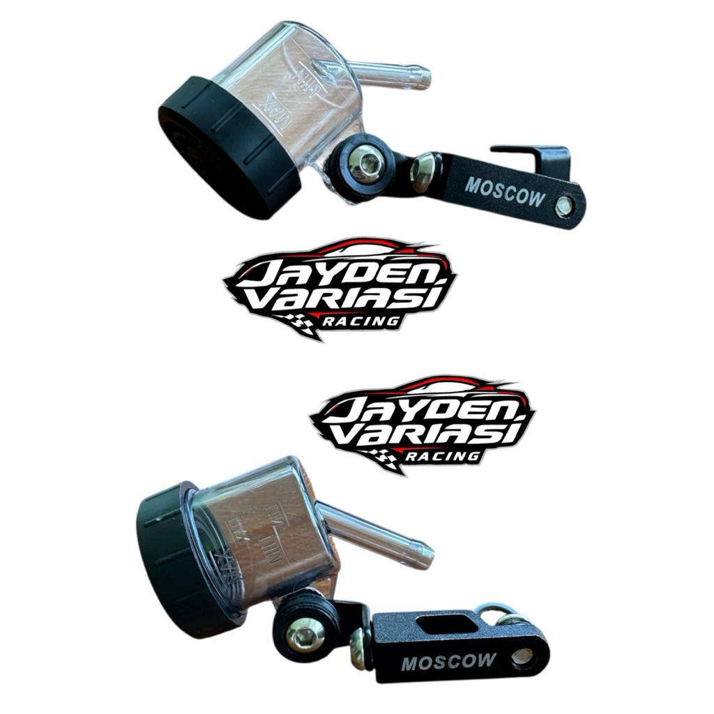 PAKET TABUNG MINYAK REM SET BAUT DEPAN BELAKANG PLUS BRACKET DUDUKAN TABUNG MINYAK BREKET TABUNG MAS