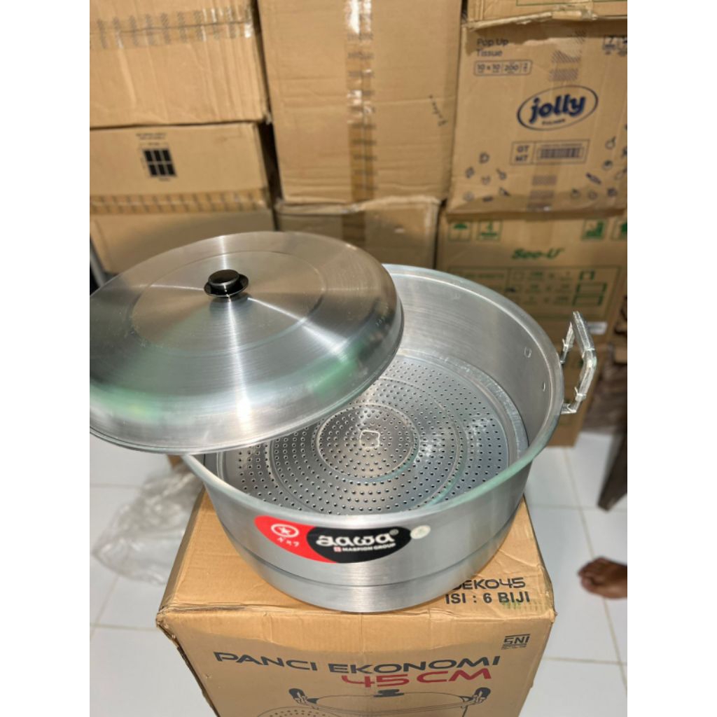 PANCI DANDANG EKONOMI JAWA MASPION / PANCI KUKUSAN STEAMER JAWA UKURAN 36CM 40CM 45CM