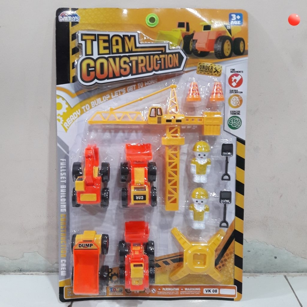 MAINAN ALAT KONSTRUKSI EXCAVATOR MAINAN KONSTRUKSI LENGKAP TOWER CRANE MAINAN ANAK LAKI-LAKI MAINAN 