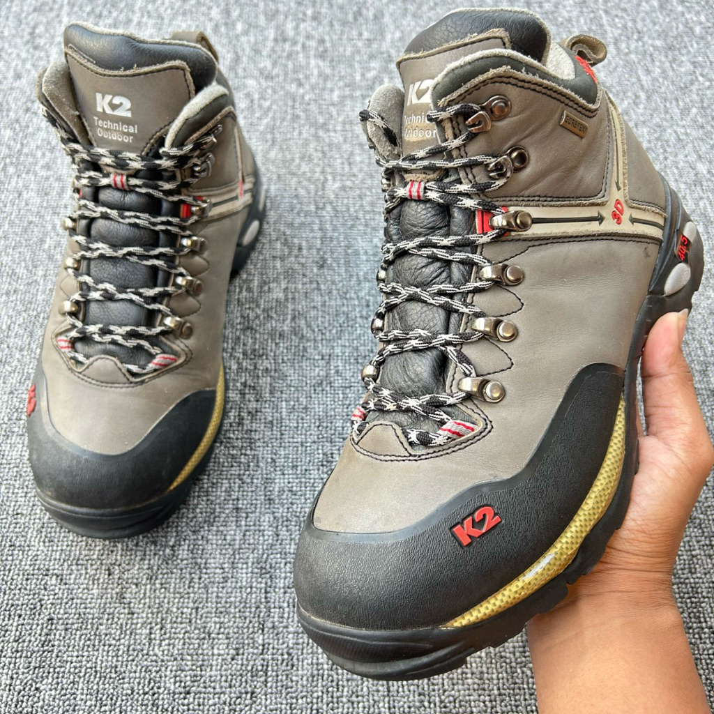 Sepatu Hiking K2 Technical Outdoor Size 40 2/3 Panjang Insole 26 cm