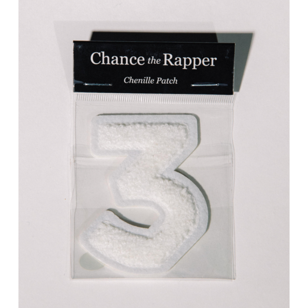 Chance The Rapper - Chance 3 Chenille Patch Bordir