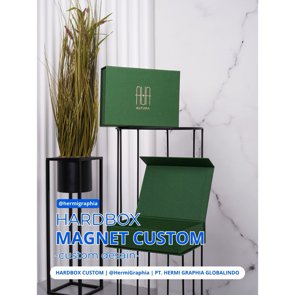 HARDBOX PACKAGING CUSTOM DESIGN & UKURAN