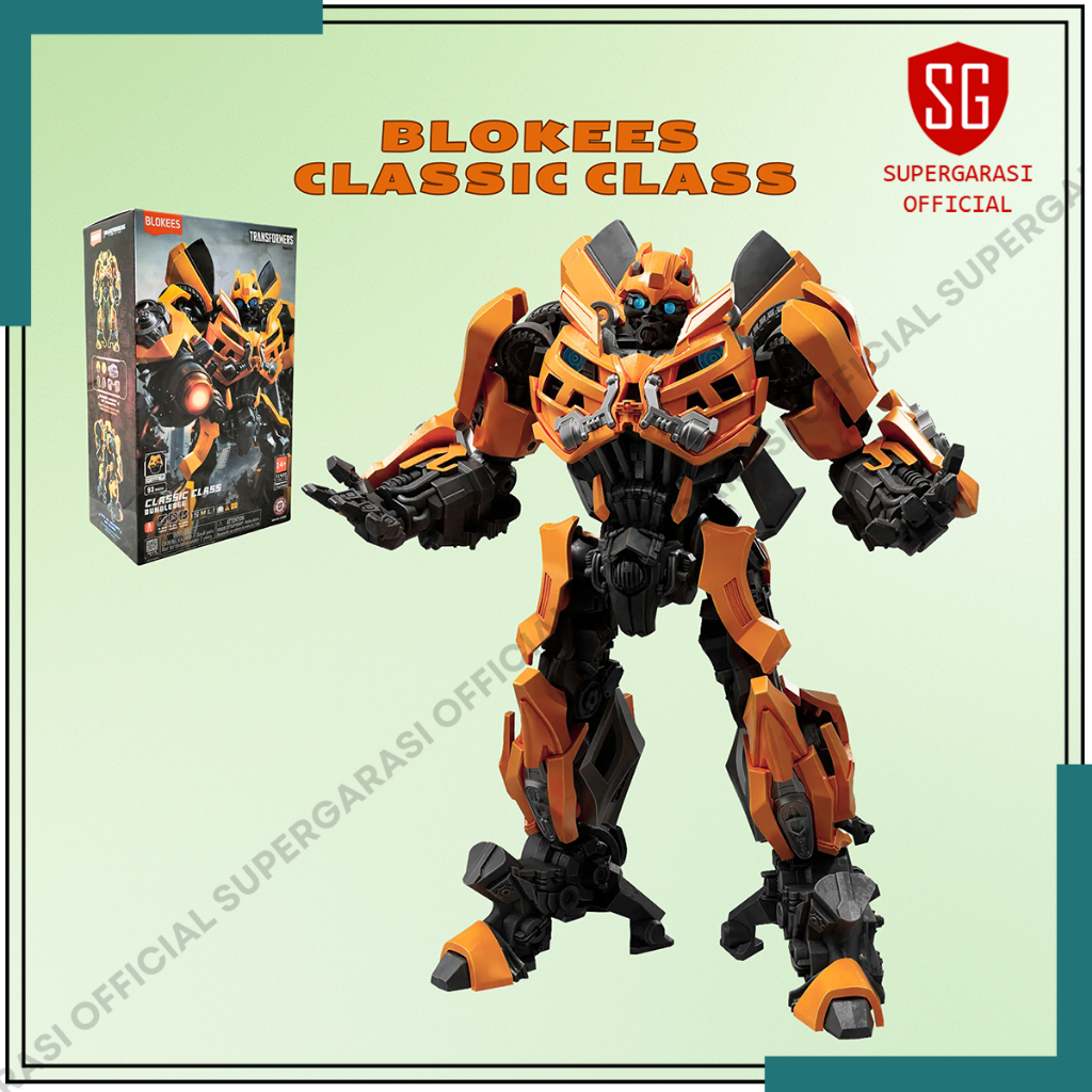 Blokees Bumblebee transformers action figure classic class 71423