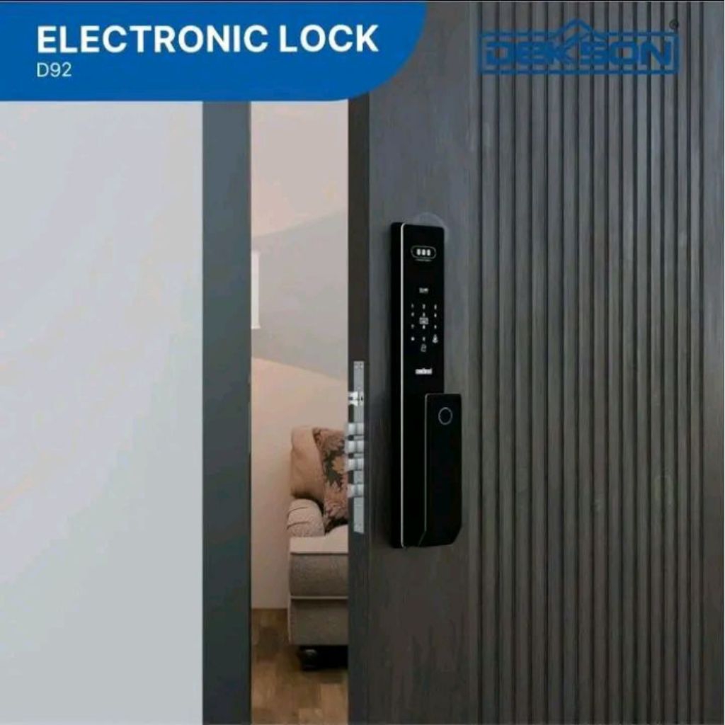 Smart Lock Digital/Electronic Lock/Kunci Digital Dekson/Dekkson/EL D92