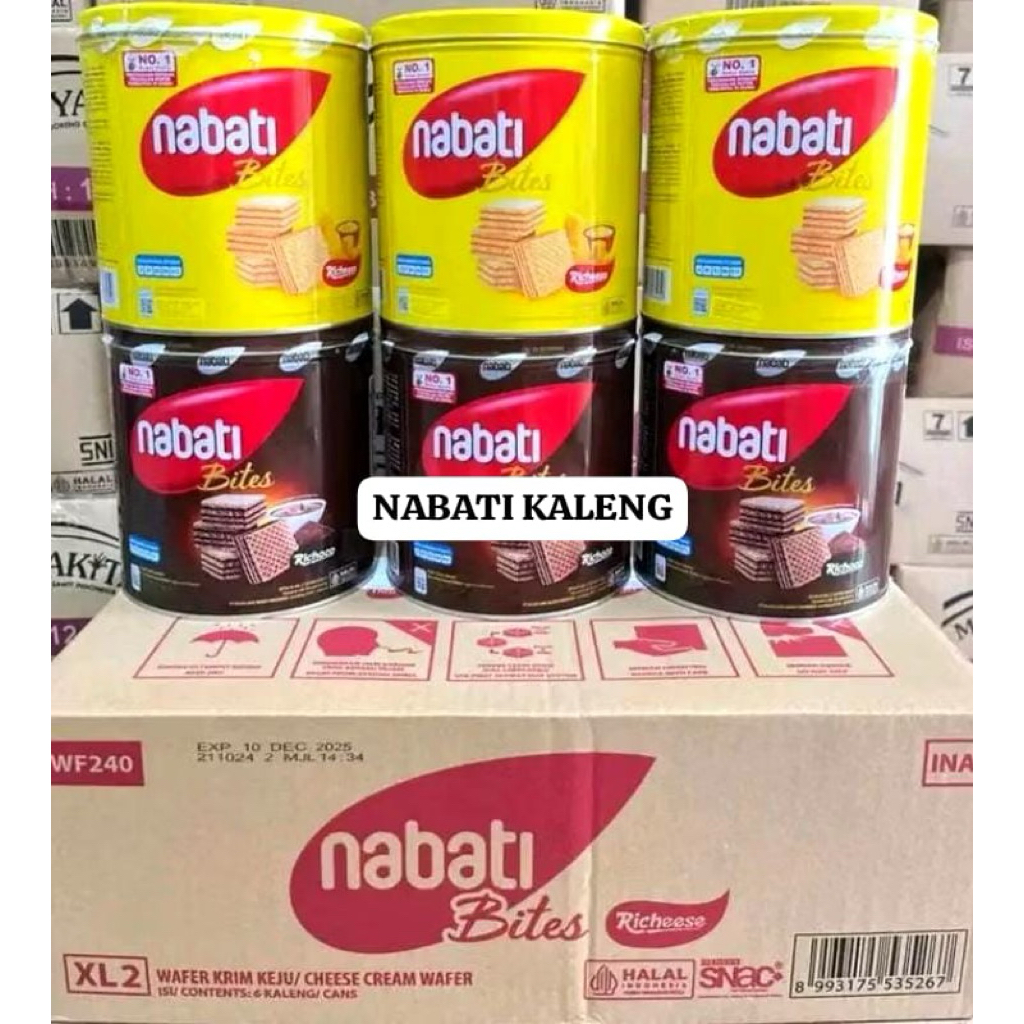 NABATI BITES RICHEESE // NABATI WAFER KALENG