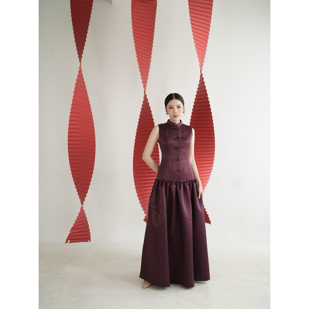 Hazel Cheongsam | modern qibao cheongsam