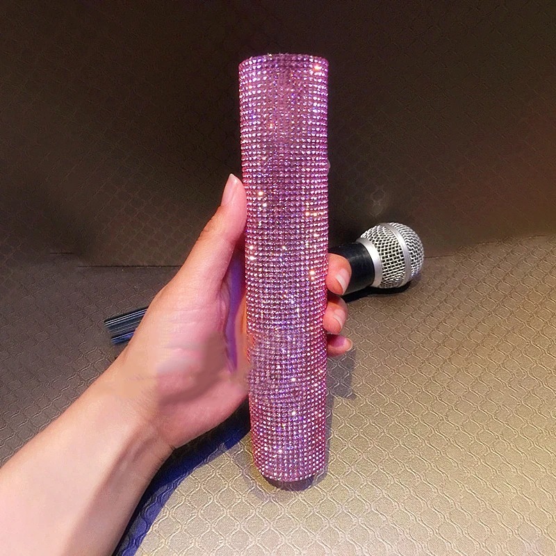 Cover Handle Mic rhine Stone / Cover Mic Mewah / Cover Mic Artis