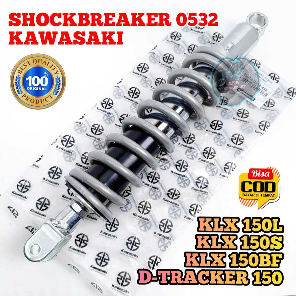 Shockbreaker Belakang KLX Motor Kawasaki Klx 150L , Klx 150S , Klx 150BF , D-Tracker 150 sok skok so