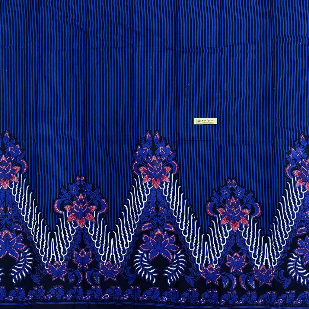 [BATIK ANTO DJAMIL] KAIN BATIK SEMI TULIS LURIK KOMBINASI BATIK MOTIF BUNGA KHAS BANYUMASAN