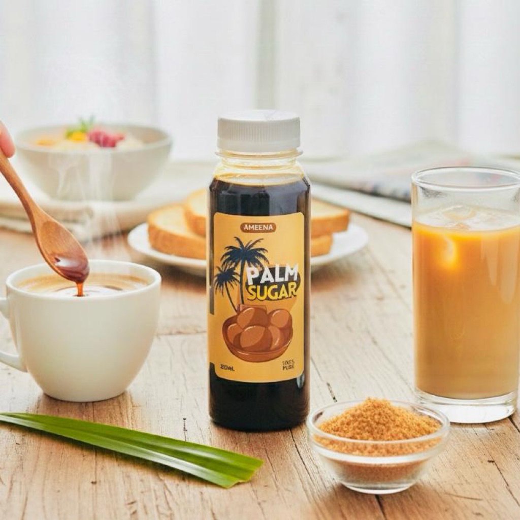 [ BOTOL ] Gula Semut Aren Cair 250ml | Ameena Premium Quality