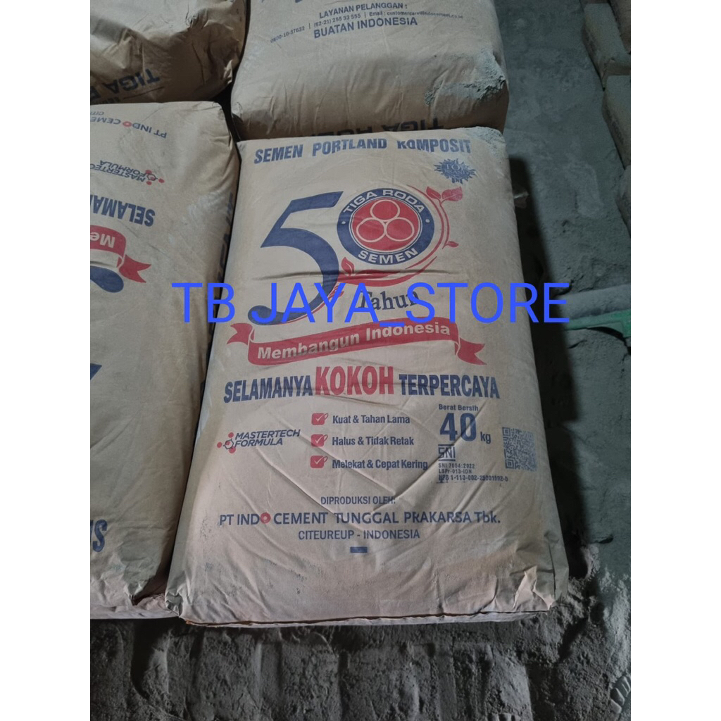 SEMEN TIGA RODA 3 RODA 40 KG