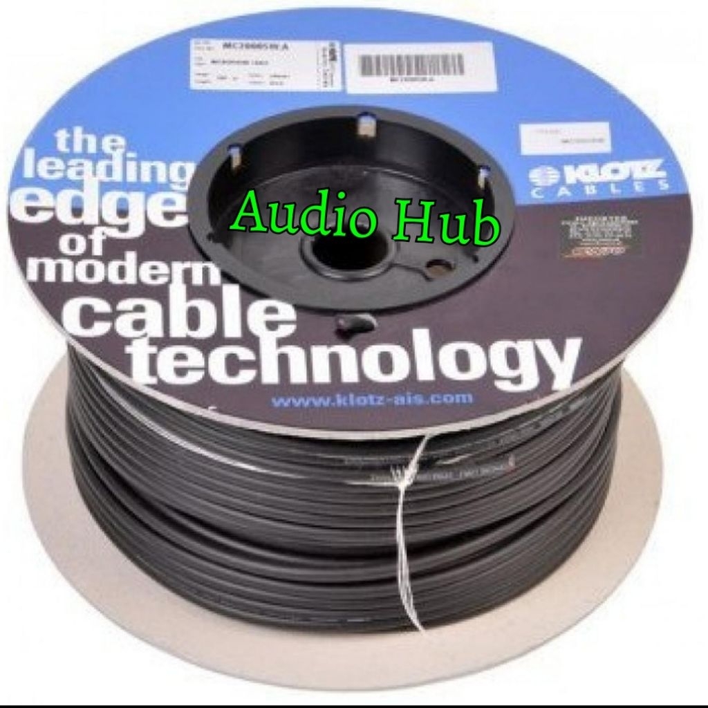 Kabel Microphone KLOTZ MC 5000 / MC5000 1 Roll 100 Meter