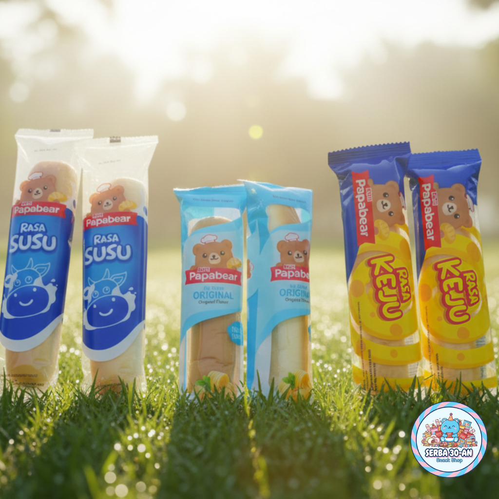 Roti Papabear Roti isi Selai Lezat Murah Reseller Friendly