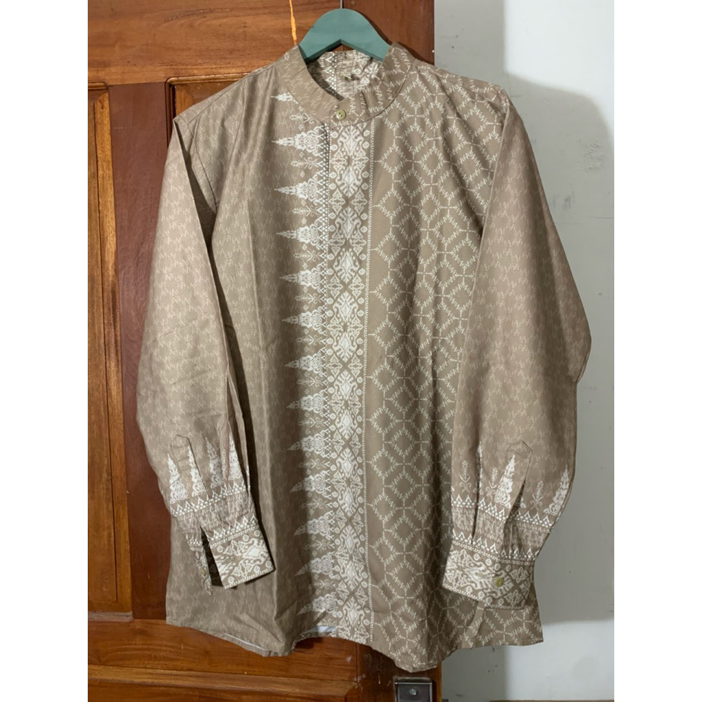 PRELOVED Baju Koko Vanilla Hijab Warna Almond Brown