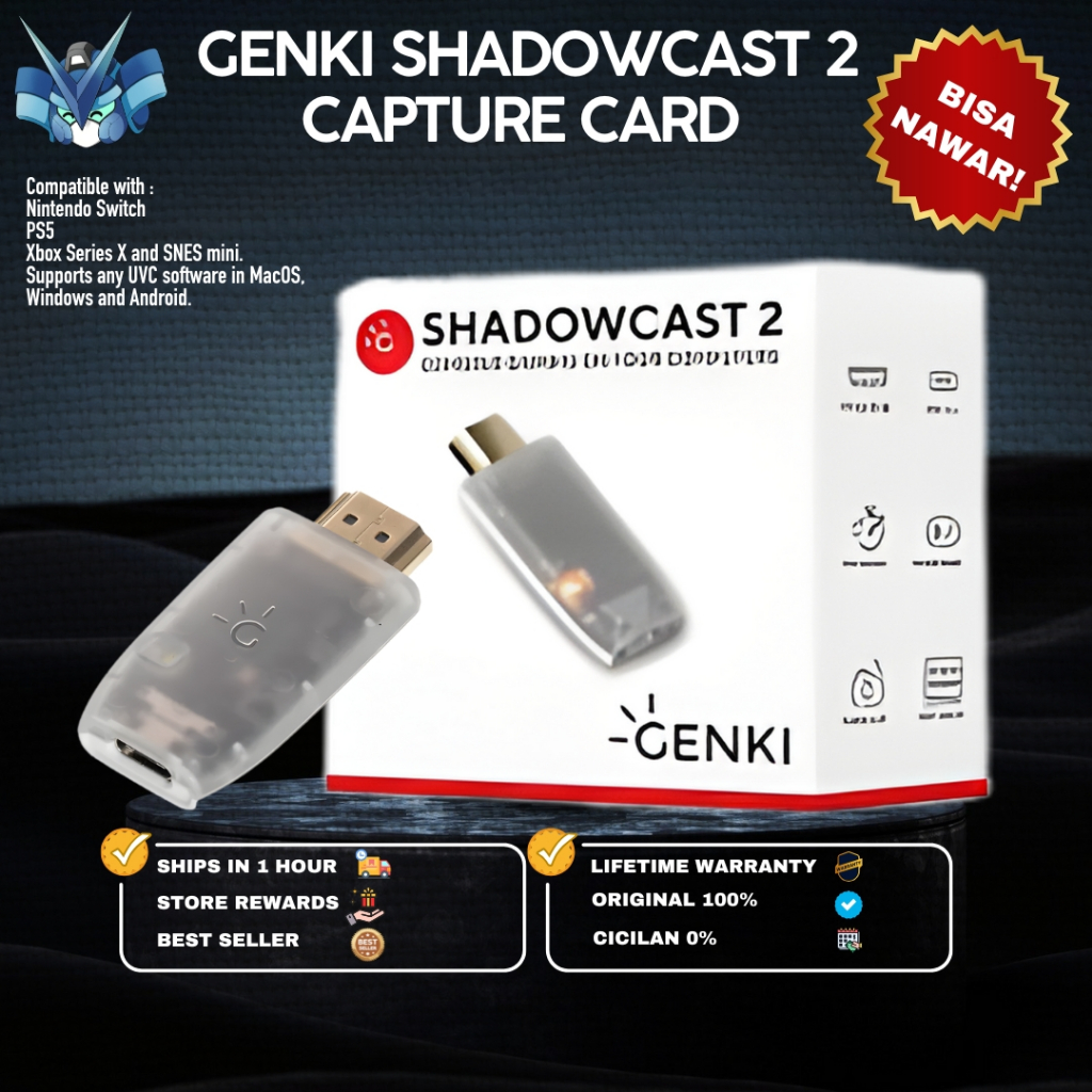 Genki ShadowCast 2 Pocket / Genki ShadowCast 2 Capture Card