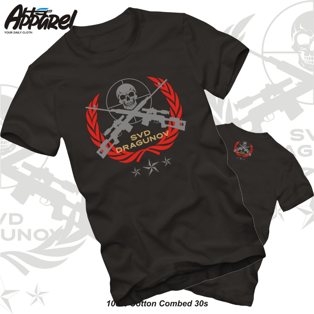 SVD Dragunov Original T-Shirt HG19 Apparel