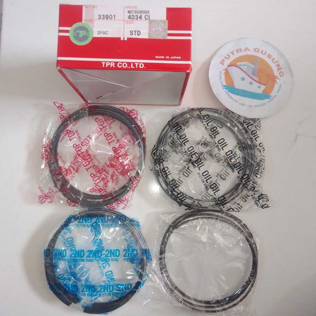 TP Japan Ring Piston/Piston Ring 4D30 STD