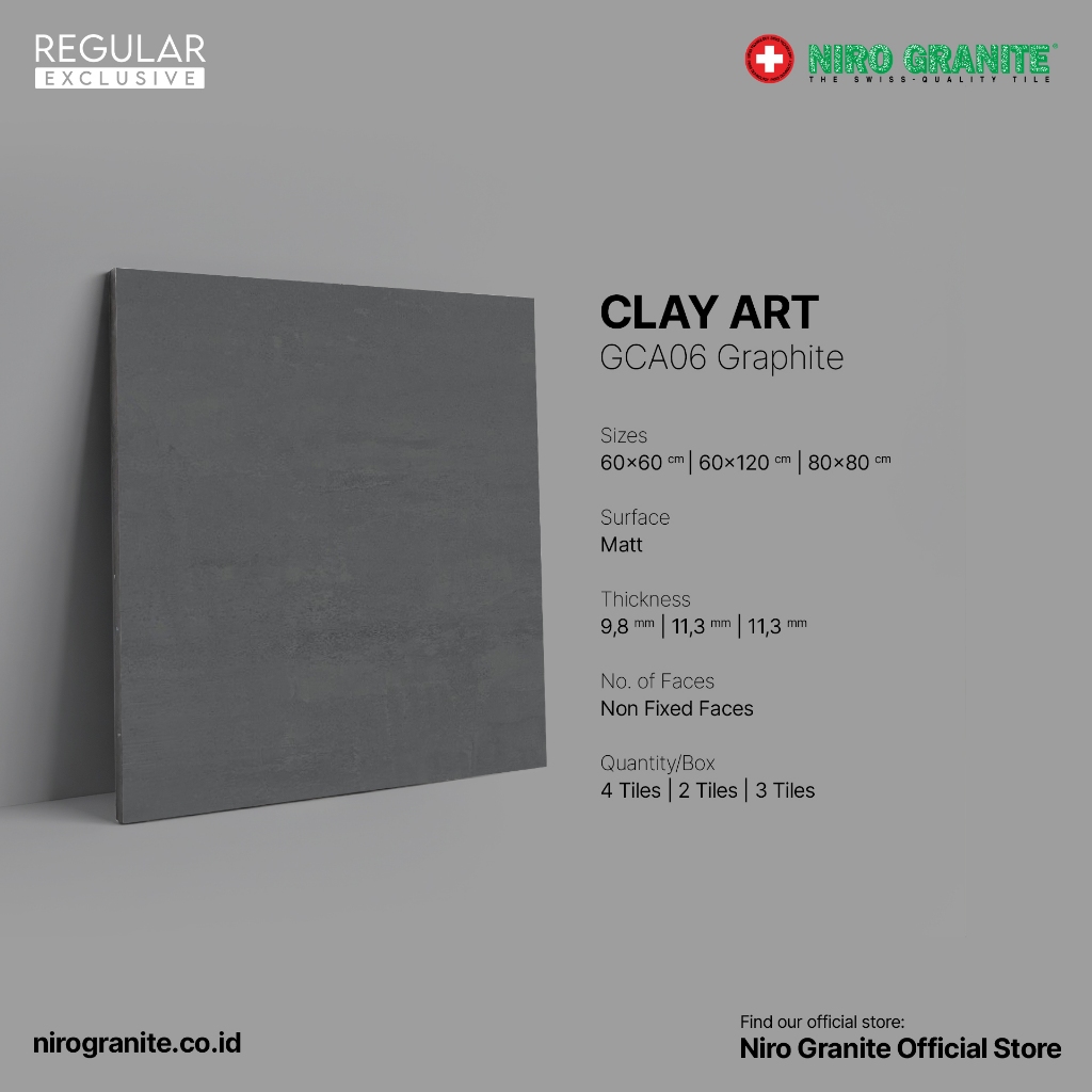 NIRO GRANITE 1st Grade - Clay Art GCA06 - Matt