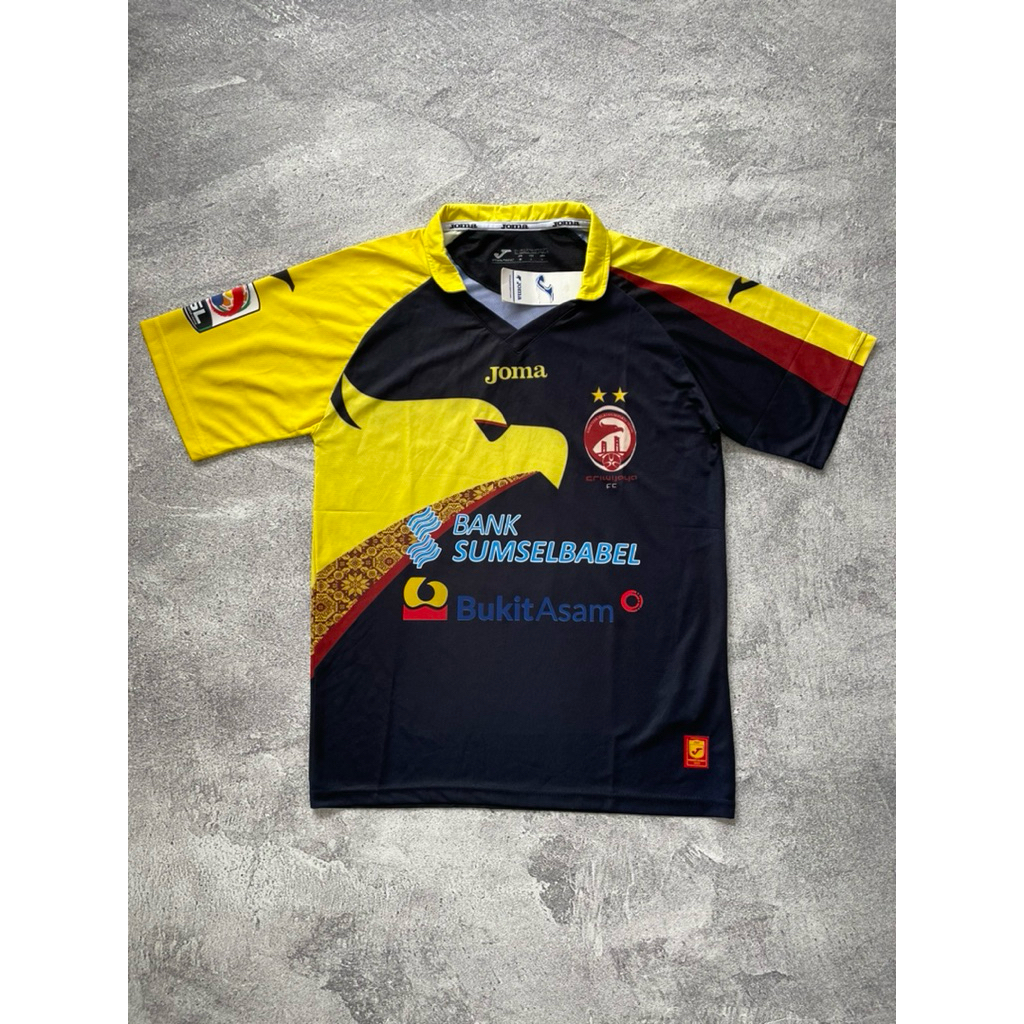 Jersey Sriwijaya FC Away ISL 2014 Nns Syamsir Alam Original SV Bnwt