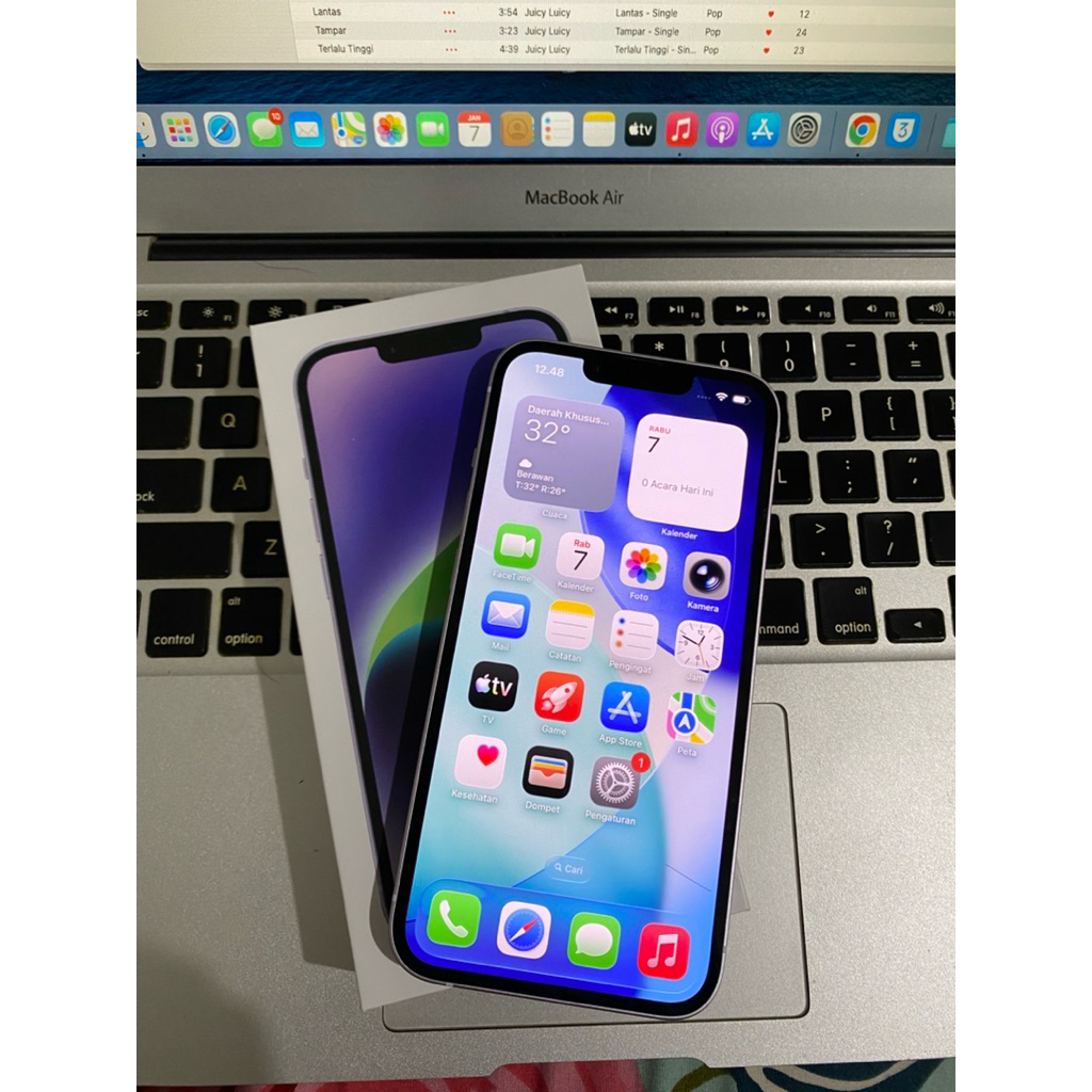 iPhone 14 128 purple inter all operator