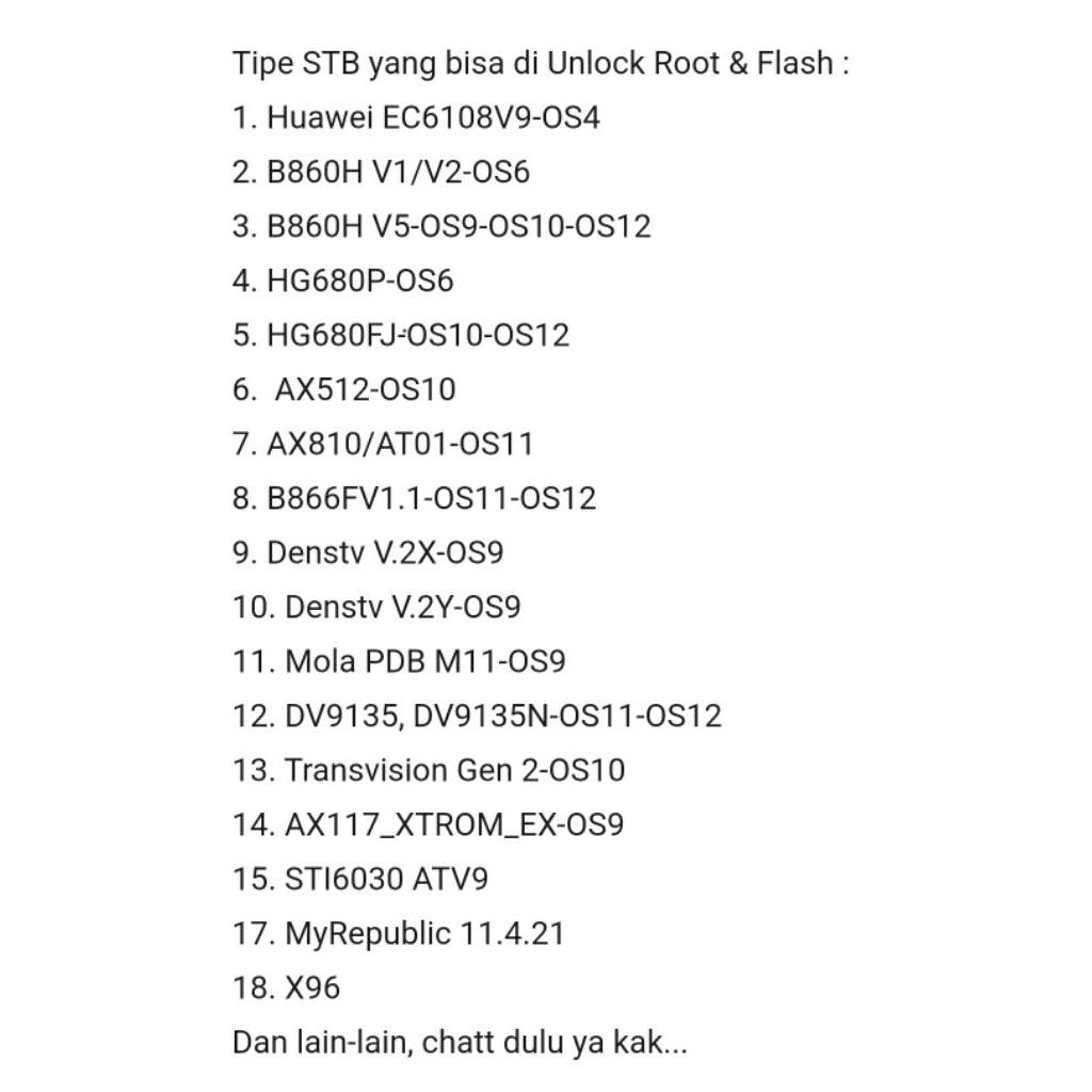UNLOCK ROOT STB ANDROID TV SEMUA TIPE