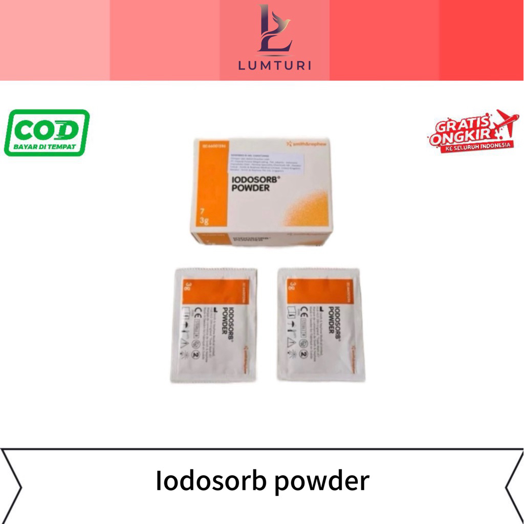 iodosorb powder 3gram sachet GRATIS ONGKIR