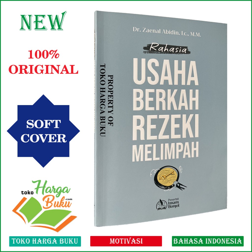 Foto Rahasia Usaha Berkah Rezeki Melimpah memperoleh keberkahan bernilai amal ibadah Pustaka Imam Bonjol