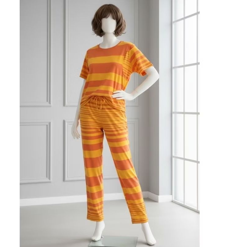 lunaci Piyama baju menyusui bukaan sampingi Pyjamas Breastfeeding/baju menyusui premium