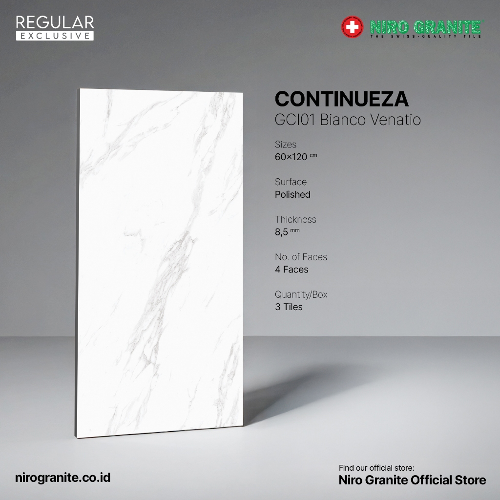 NIRO GRANITE 1st Grade - Continueza GCI01 - Polished - 60 x 120